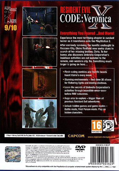 resident evil code veronica x ps2 click on image to enlarge resident ...